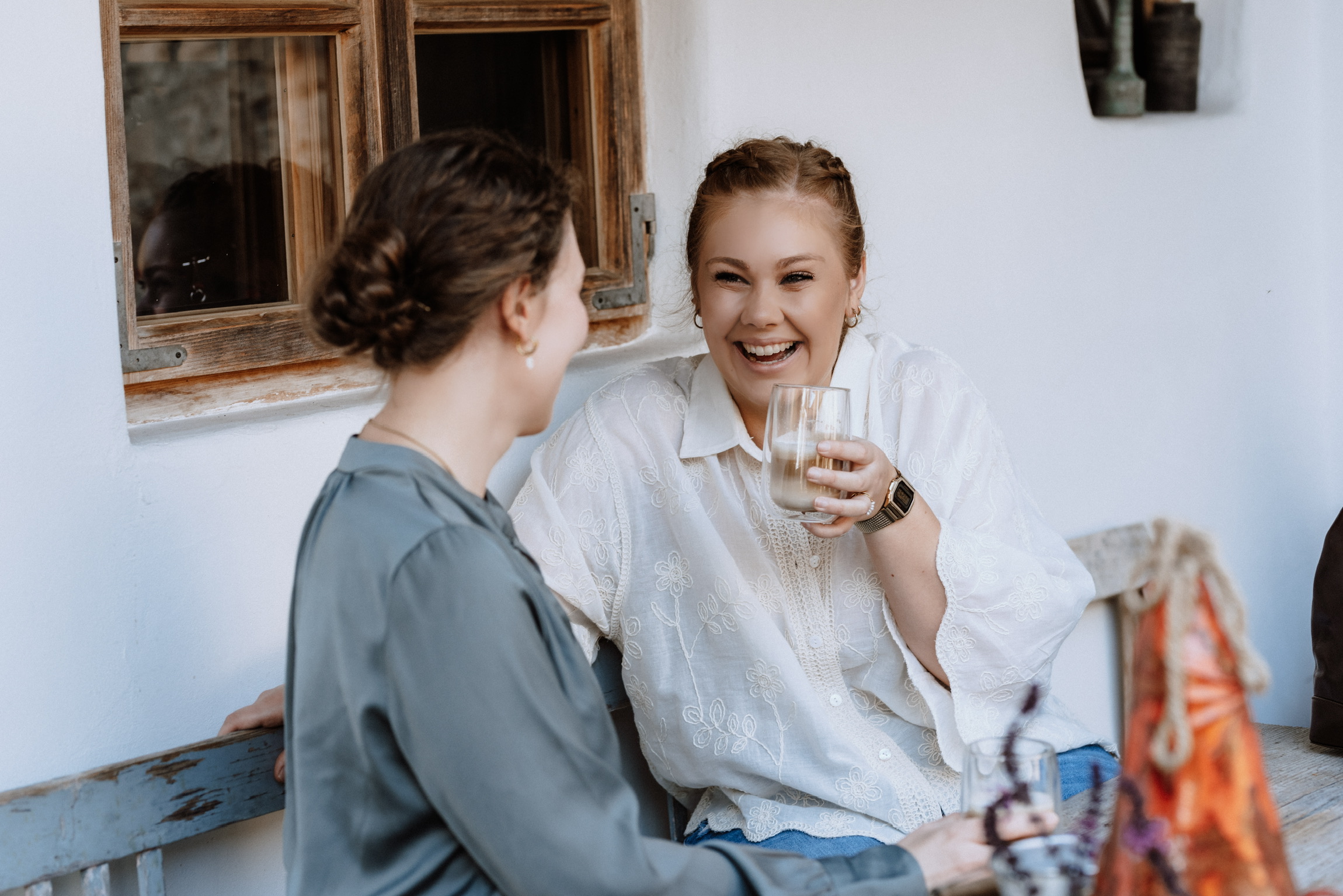 Foto von Theresa Kalb und Veronika Walter